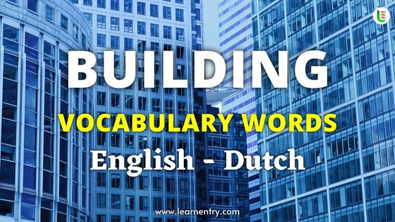 Building vocabulary words in Dutch and English