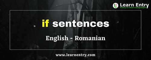 If sentences in Romanian
