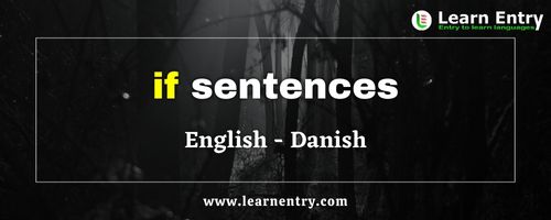If sentences in Danish