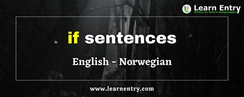 If sentences in Norwegian