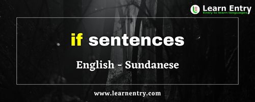 If sentences in Sundanese