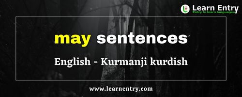 May sentences in Kurmanji kurdish