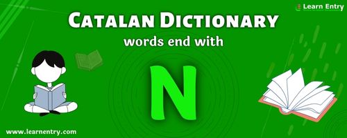 English to Catalan translation – Words end with N