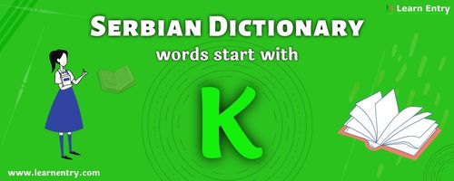 English to Serbian translation – Words start with K