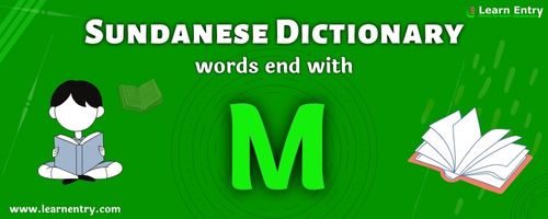 English to Sundanese translation – Words end with M