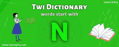 English to Twi translation – Words start with N