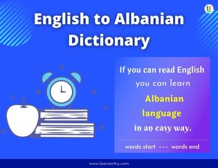 Albanian A-Z Dictionary