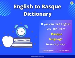 Basque A-Z Dictionary