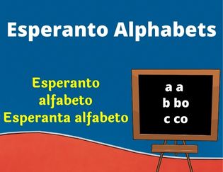 Esperanto Alphabets