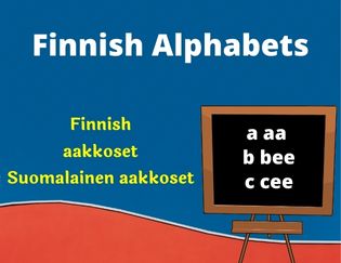 Finnish Alphabets