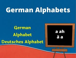 German Alphabets