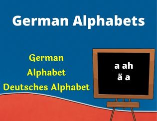 German Alphabets