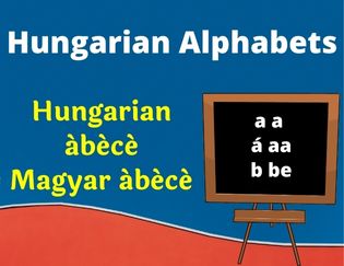 Hungarian Alphabets