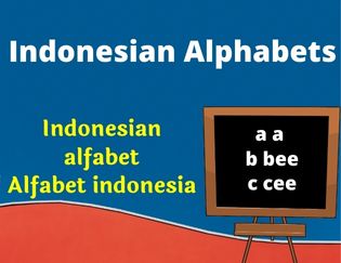 Indonesian Alphabets