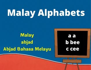 Malay Alphabets