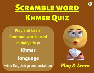 Khmer Scramble Words