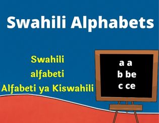 Swahili Alphabets
