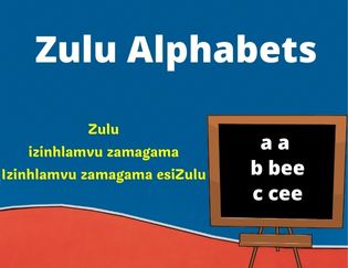 Zulu Alphabets