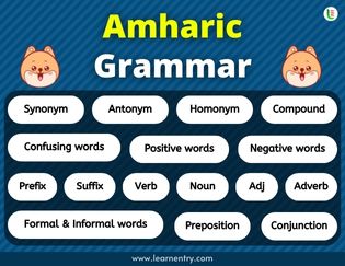 Amharic Grammar