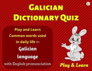 Galician A-Z Dictionary Quiz