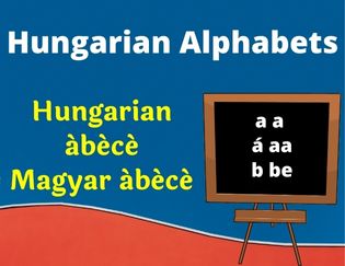 Hungarian Alphabets