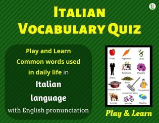 Italian Quiz