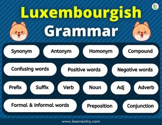 Luxembourgish Grammar