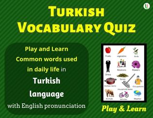 Turkish Quiz