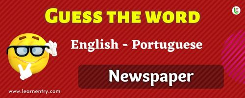 Guess the Newspaper in Portuguese