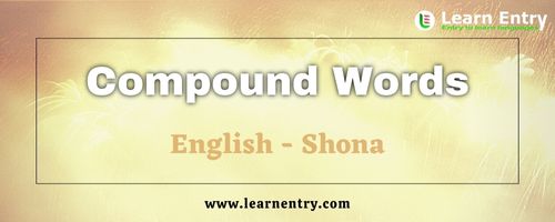 List of Compound words in Shona and English