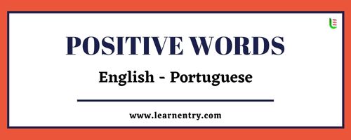 List of Positive words in Portuguese and English