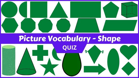 Play Shape Picture vocabulary