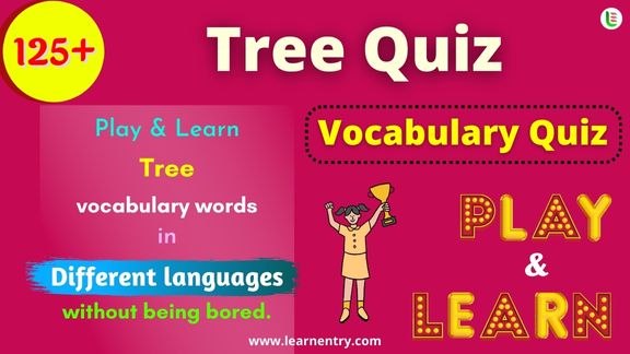Tree quiz in different Languages