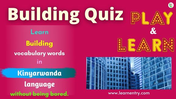 Building quiz in Kinyarwanda