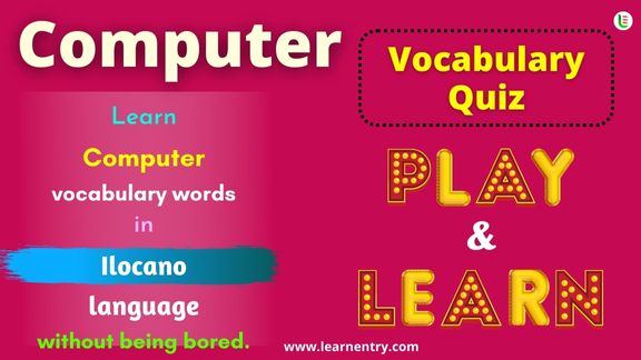 Computer quiz in Ilocano