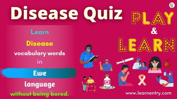 Disease quiz in Ewe