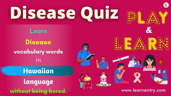 Disease quiz in Hawaiian