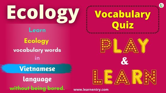 Vietnamese Ecology Quiz for Beginners | Learn Entry
