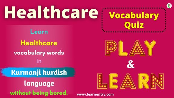 Healthcare quiz in Kurmanji kurdish