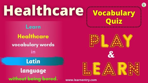 Healthcare quiz in Latin