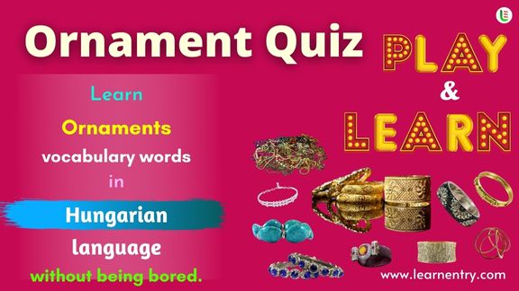 Ornaments quiz in Hungarian