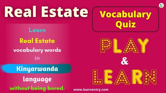 Real Estate quiz in Kinyarwanda