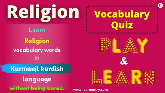 Religion quiz in Kurmanji kurdish