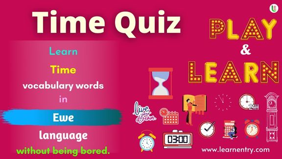 Time quiz in Ewe