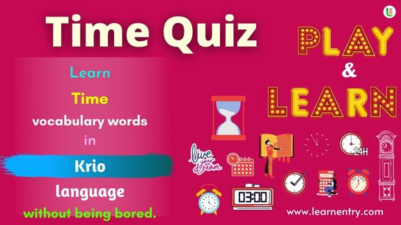Time quiz in Krio