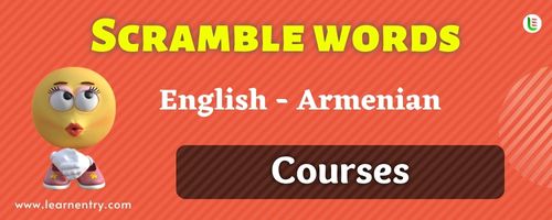 Guess the Courses in Armenian