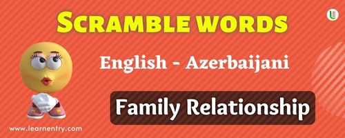 Guess the Family Relationship in Azerbaijani