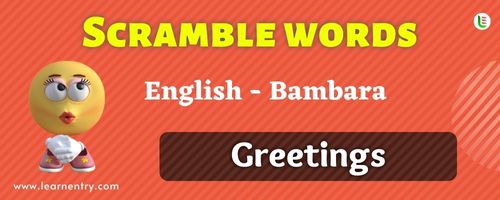 Guess the Greetings in Bambara