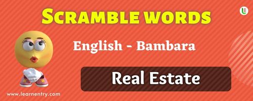 Guess the Real Estate in Bambara