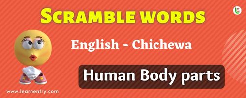 Guess the Human Body parts in Chichewa